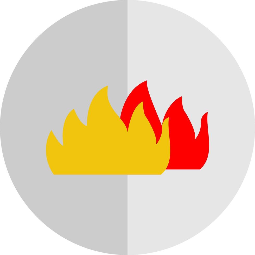 Fire Alt Vector Icon Design