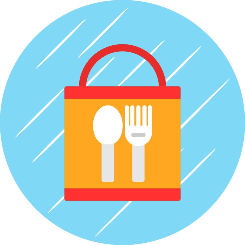 diseño de icono de vector de paquete de alimentos