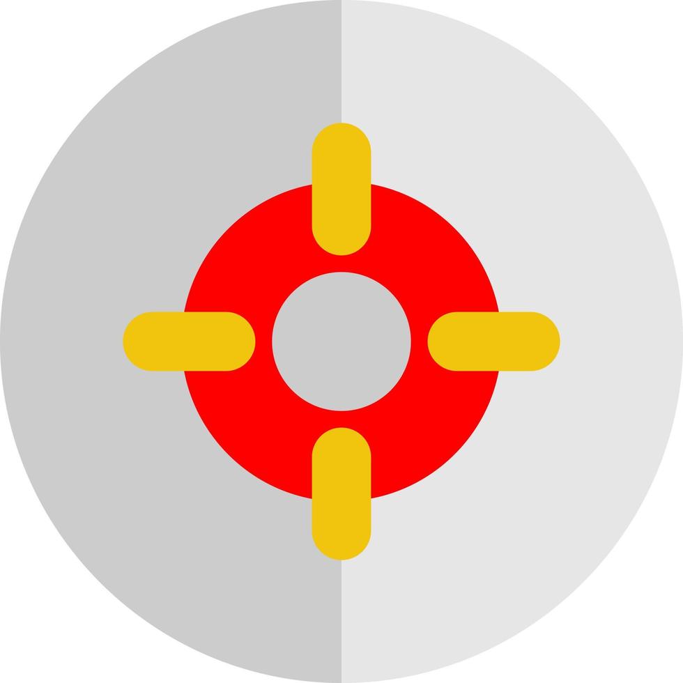 Crosshair Vector Icon Design
