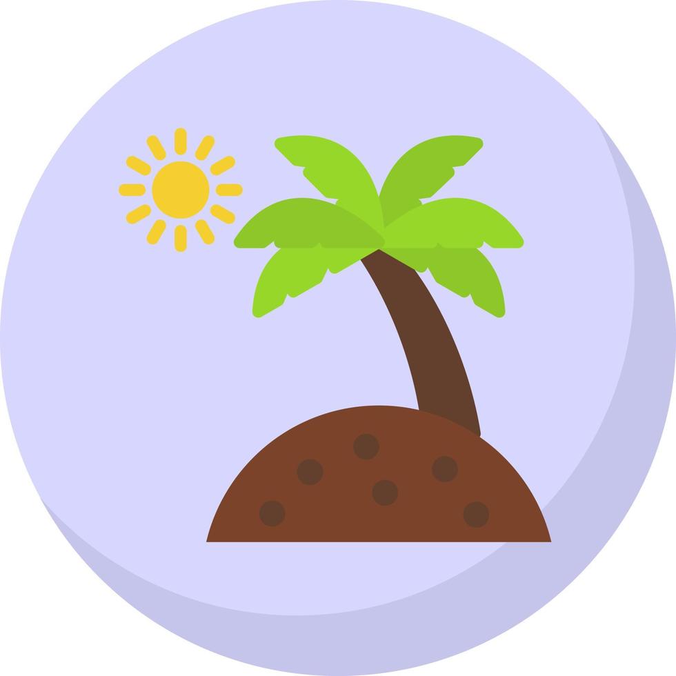 Long Island Vector Icon Design