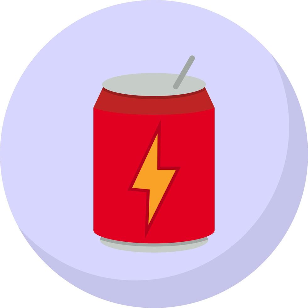 Energy Drink Vector Icon Design