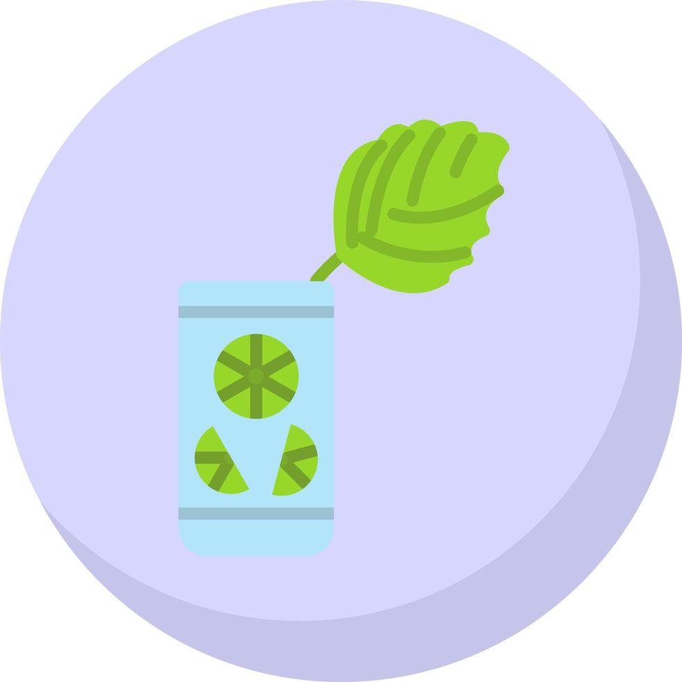 diseño de icono de vector de mojito