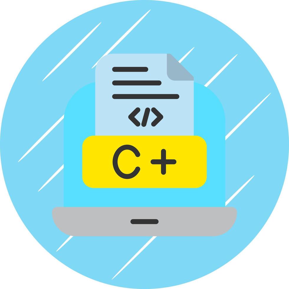 Coding Language Vector Icon Design