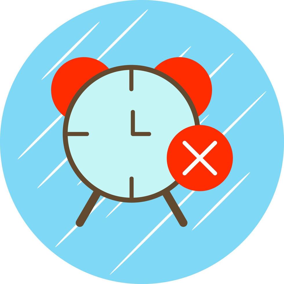 Remove Alarm Vector Icon Design