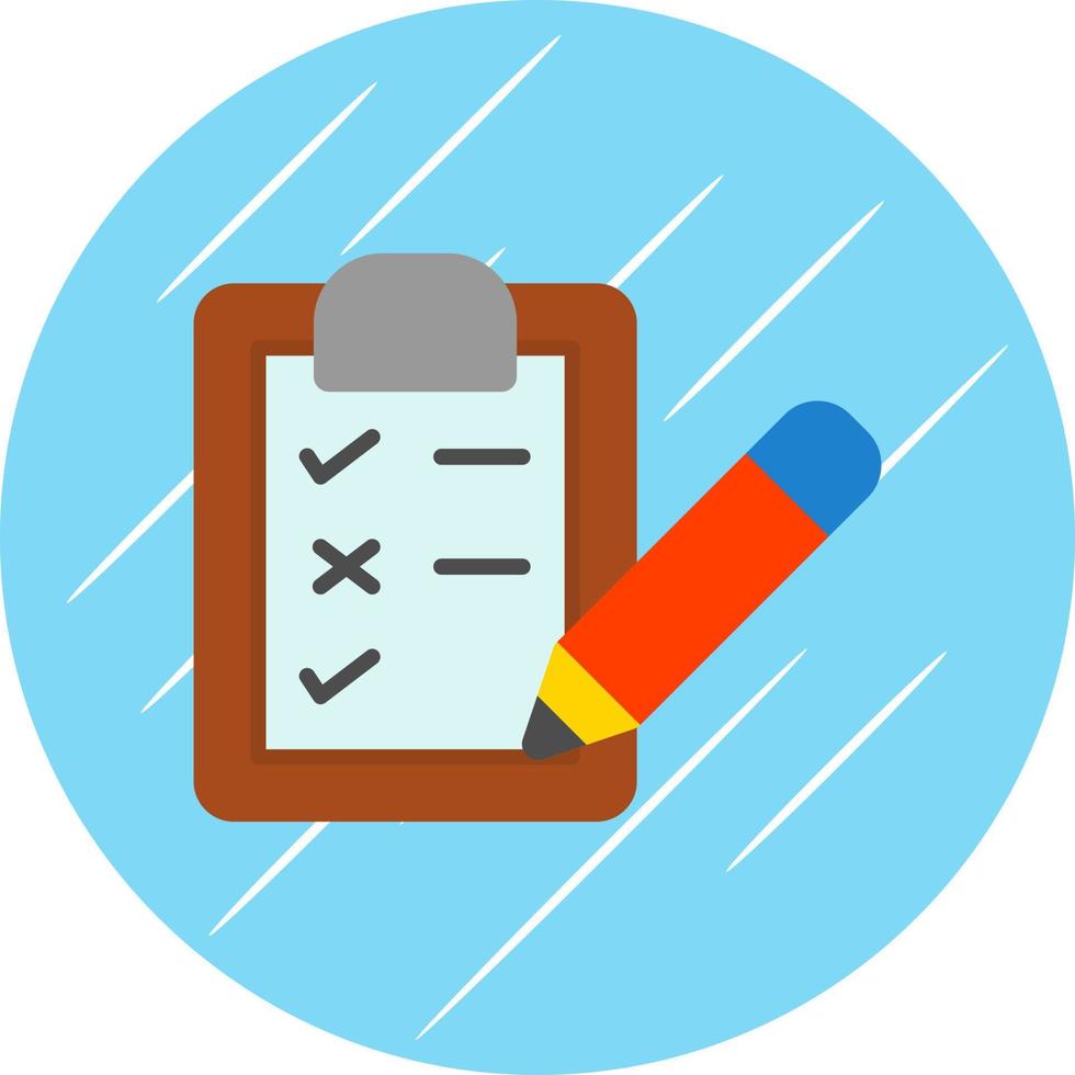 Tasks Checklist Vector Icon Design