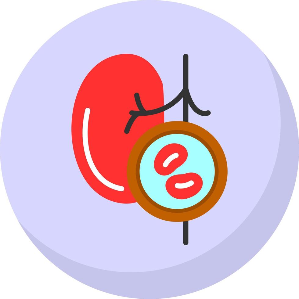 Kidney Checkup Vector Icon Design