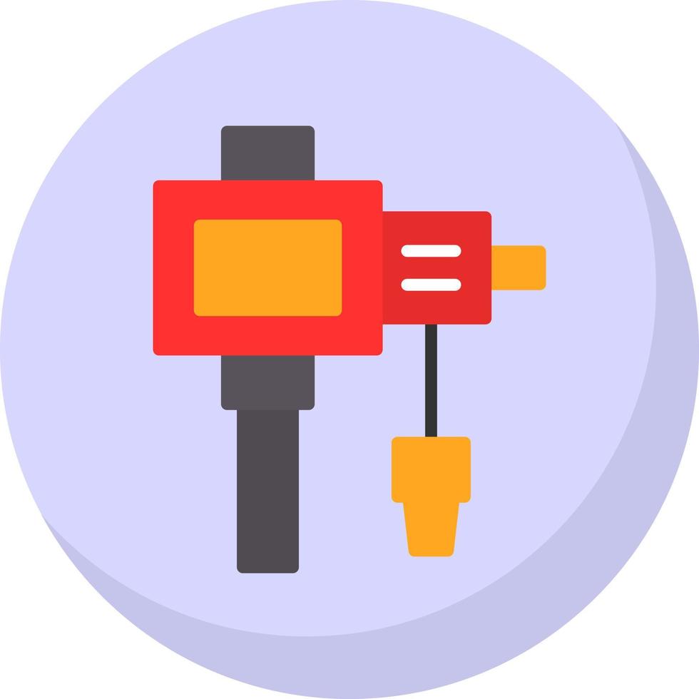 Colonoscopy Vector Icon Design