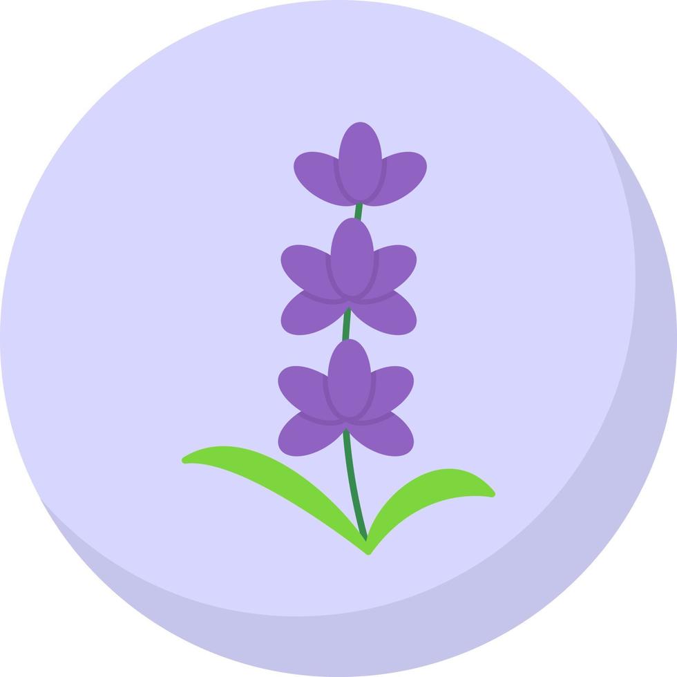 Lavender Vector Icon Design