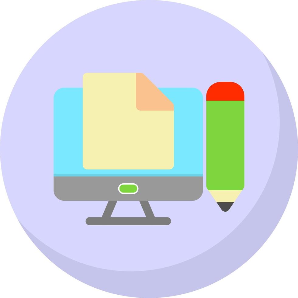 Copywriting Vector Icon Design
