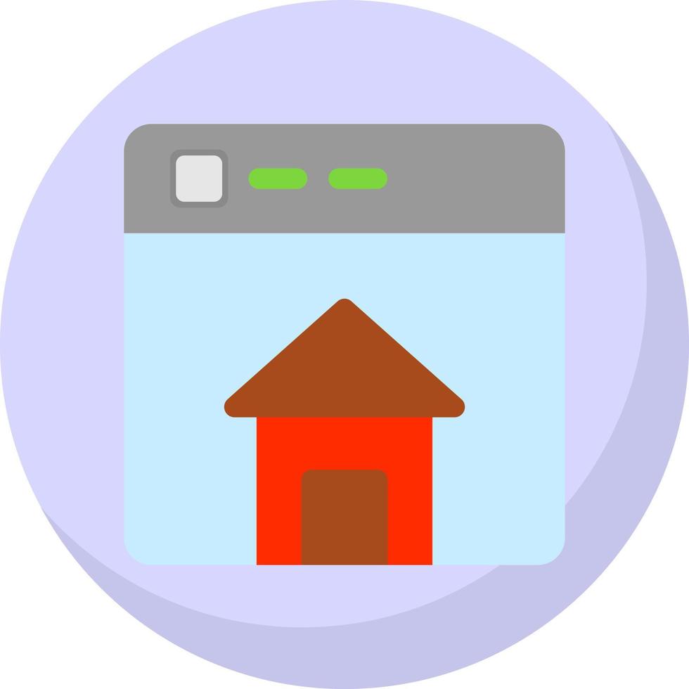 Homepage Vector Icon Design