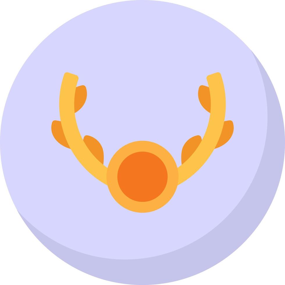 Wreath Vector Icon Design