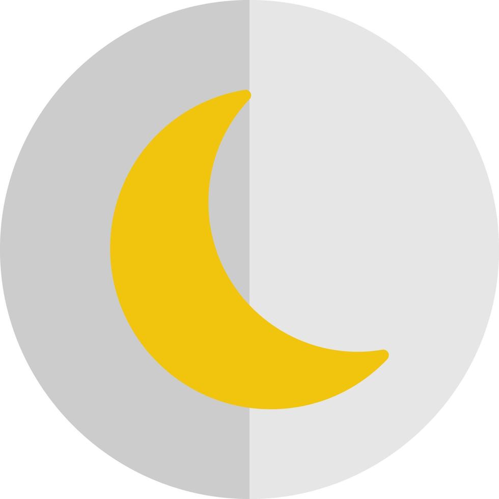 Moon Vector Icon Design