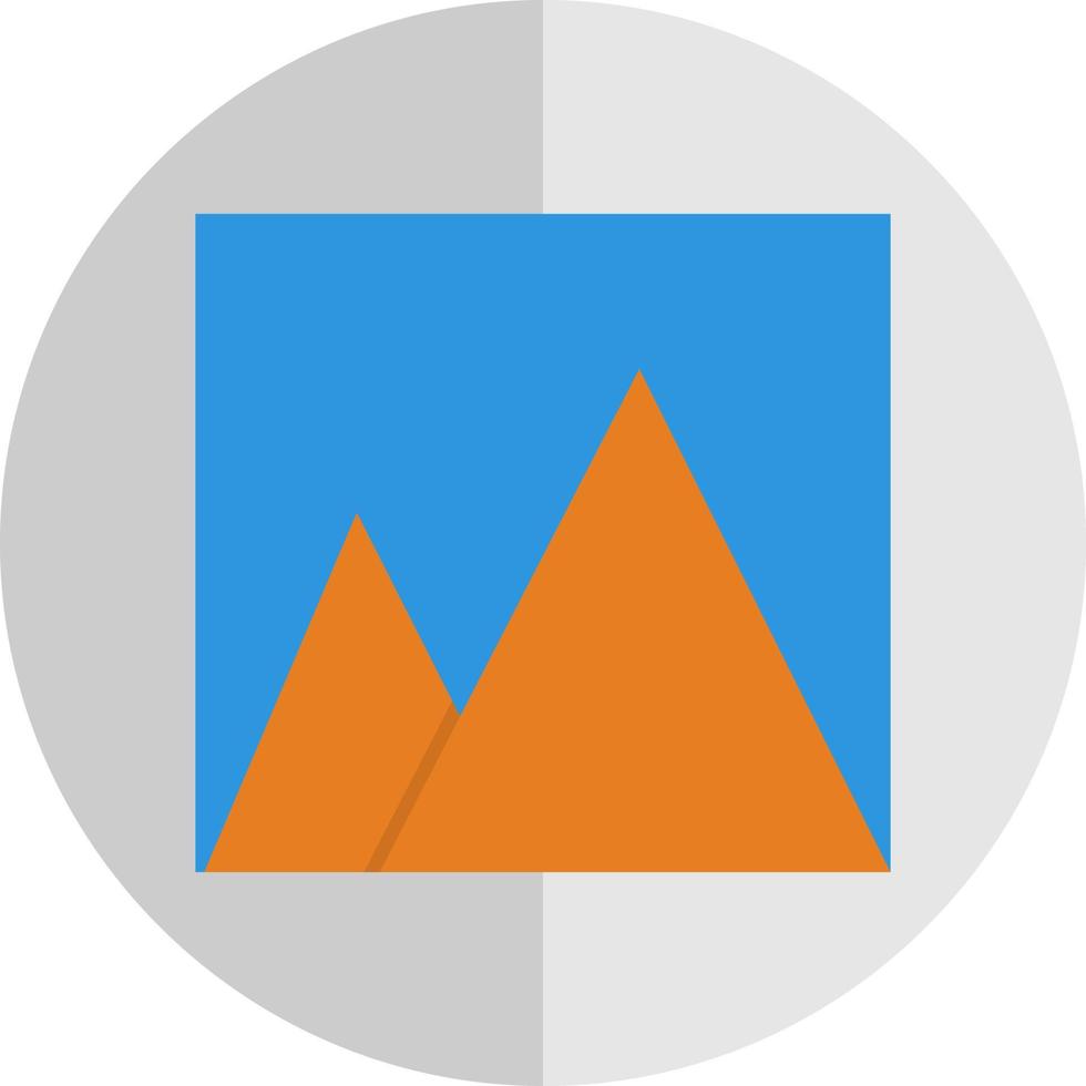 Mountain Vector Icon Design