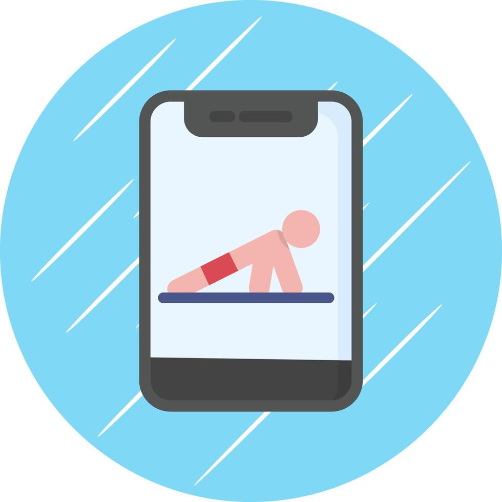 Push Up Vector Icon Design