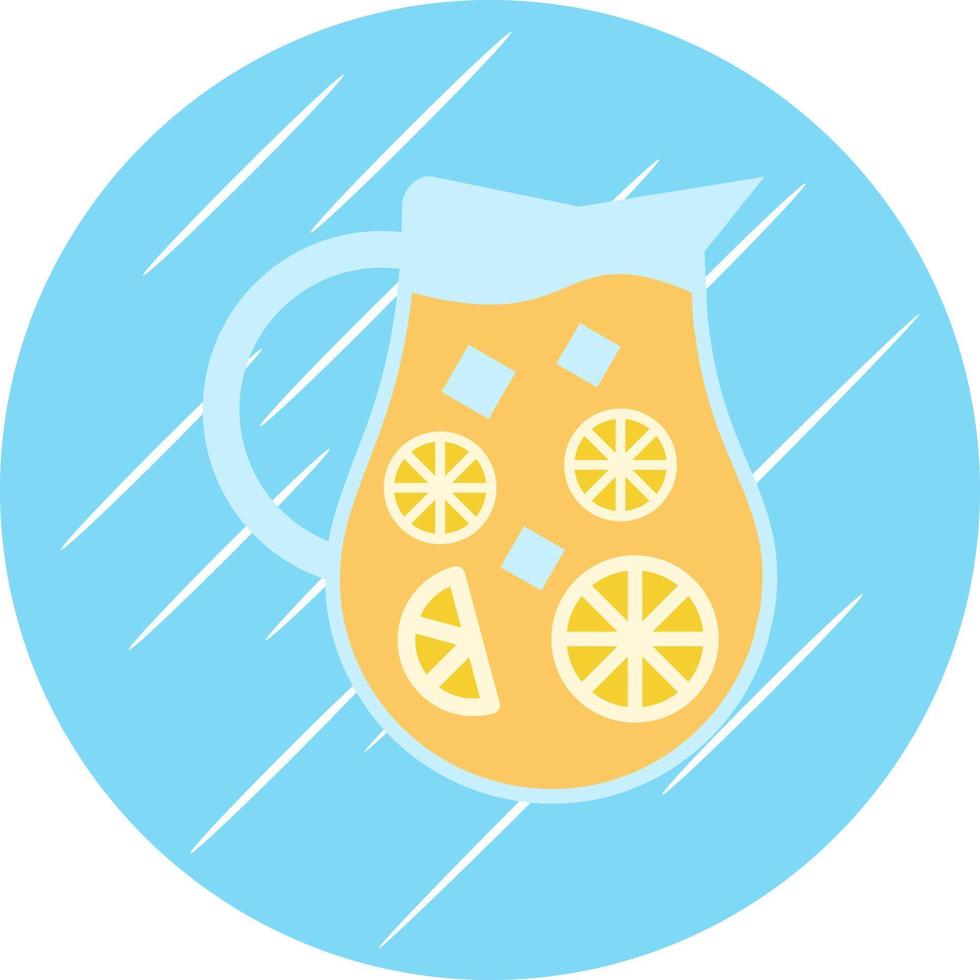 diseño de icono de vector de jarra de limonada