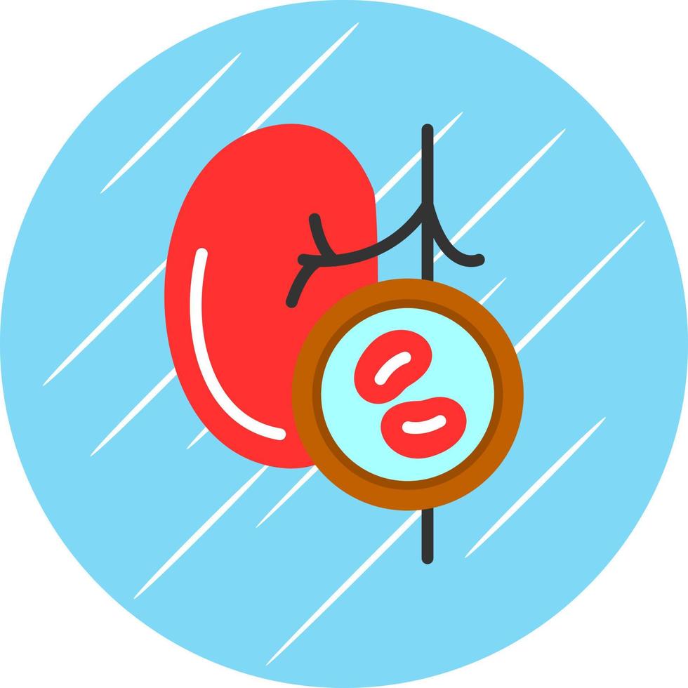 Kidney Checkup Vector Icon Design