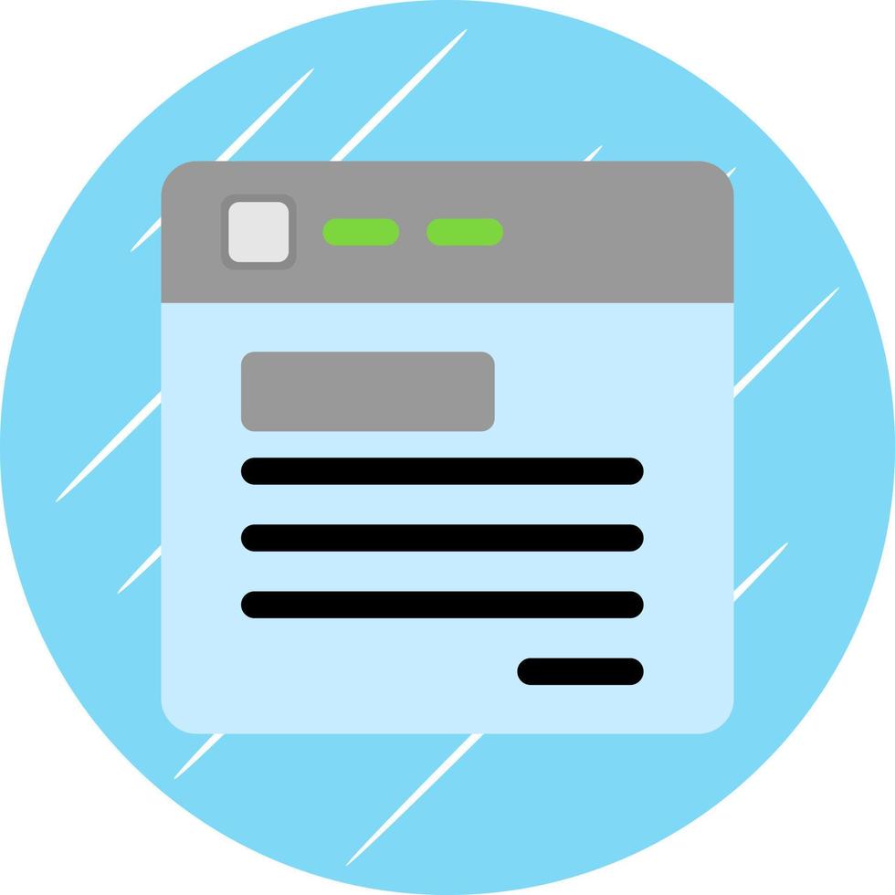 Website Ux Vector Icon Design