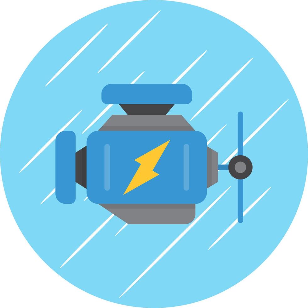 Car Engine Vector Icon Design