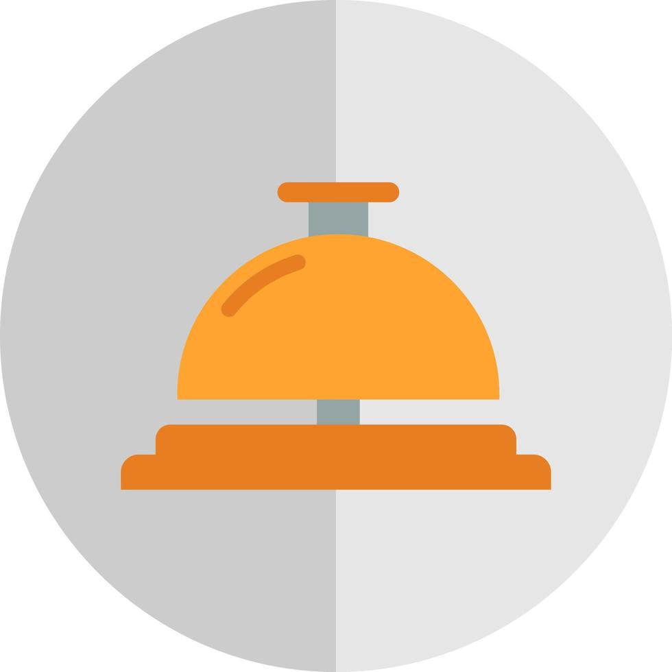 Concierge Bell Vector Icon Design