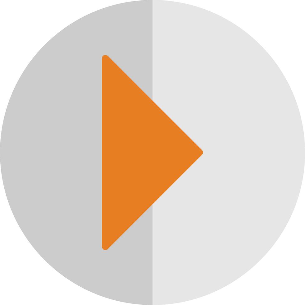 Caret Right Vector Icon Design