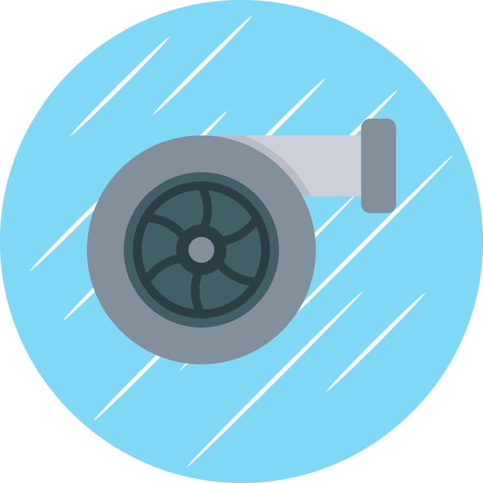 diseño de icono de vector turbo