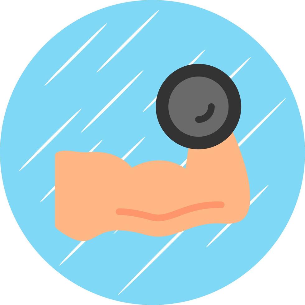 Weightlifting Vector Icon Design