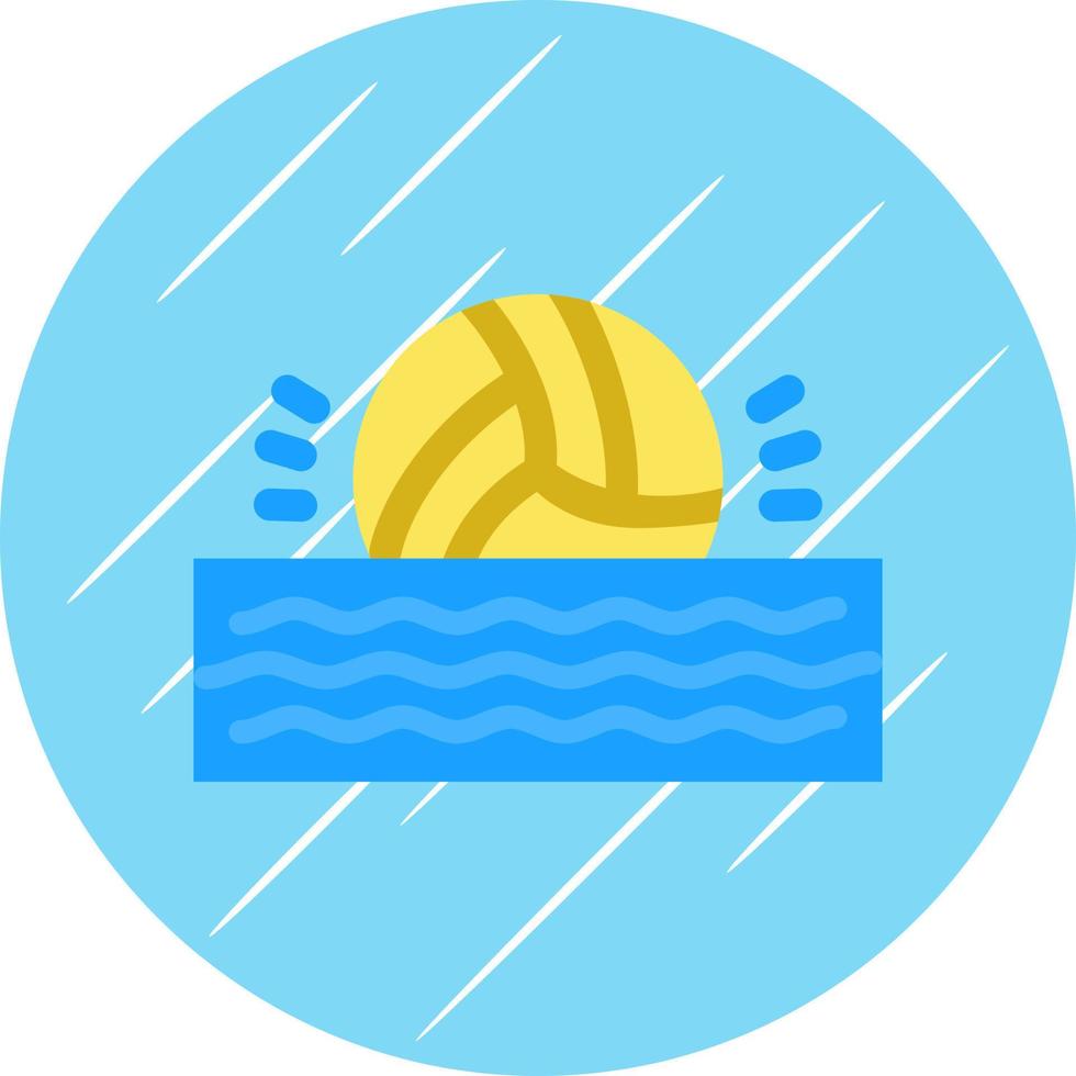 Waterpolo Vector Icon Design