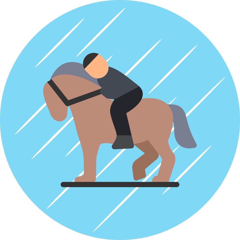 Equestrian Vector Icon Design