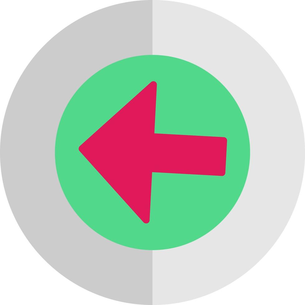 Arrow Alt Circle Left Vector Icon Design