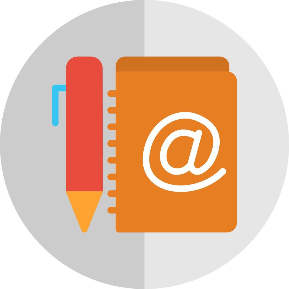 Address Book Vector Icon Design 21299970 Vector Art at Vecteezy