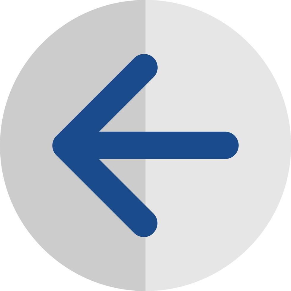 Arrow Left Vector Icon Design