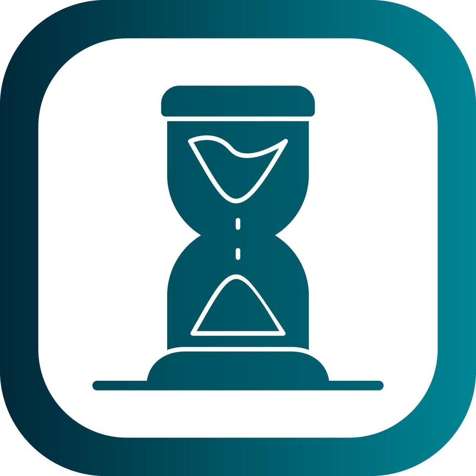 Hourglass Vector Icon Design