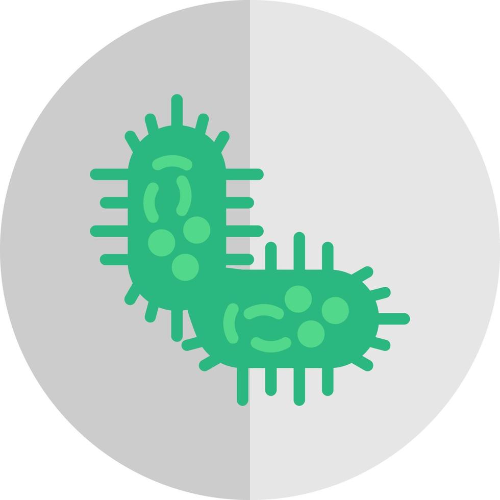 diseño de icono de vector de bacteria