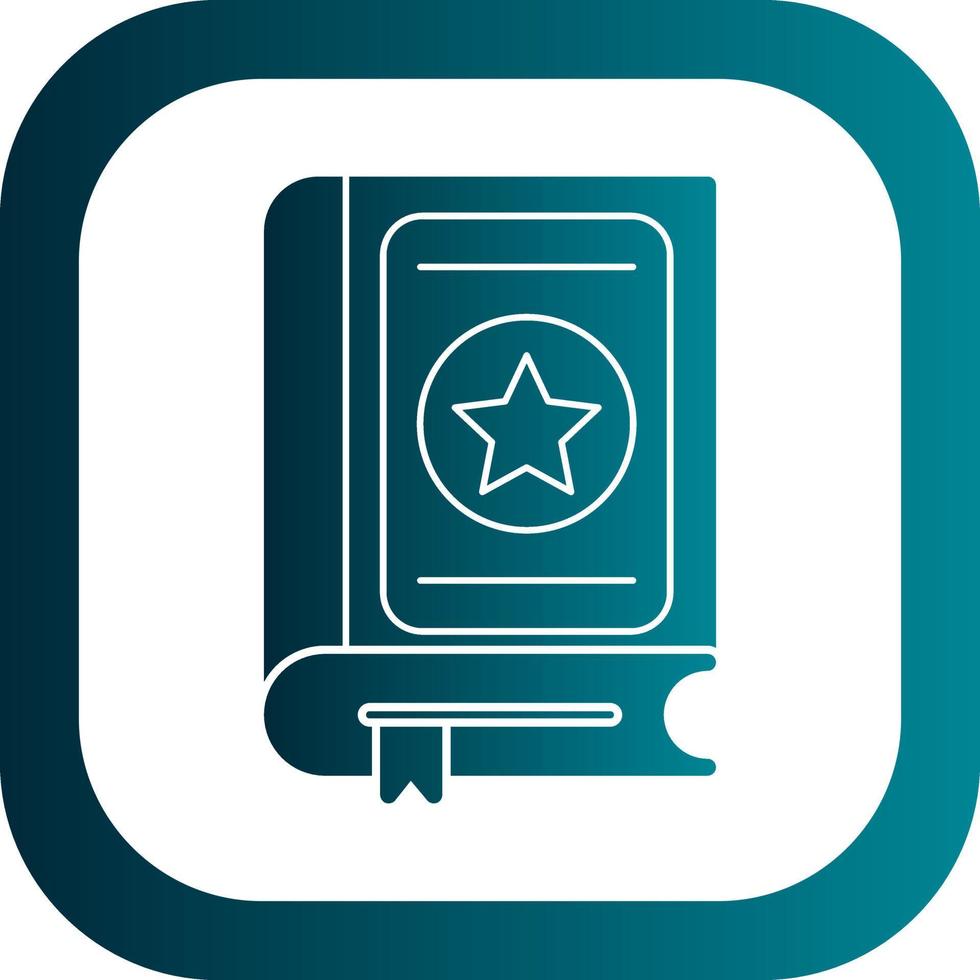 Spellbook Vector Icon Design