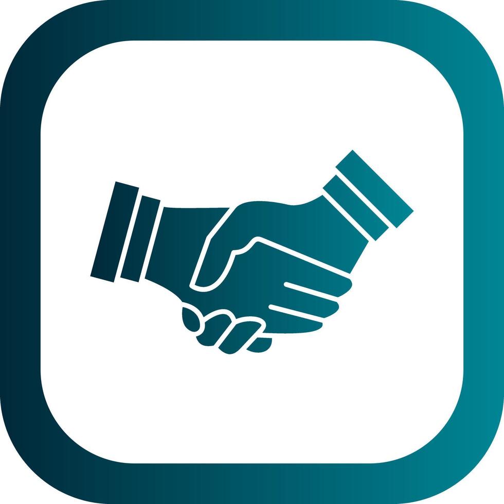 Handshake Vector Icon Design