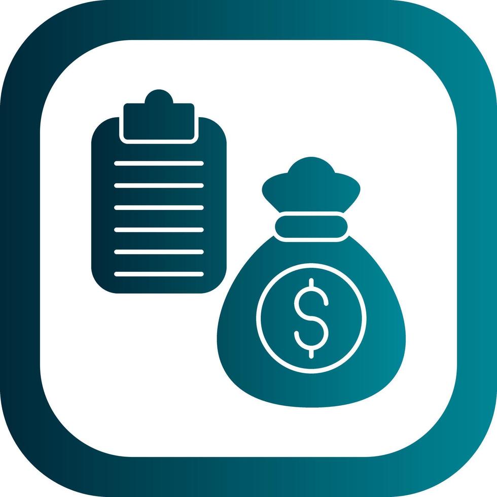 Project Budget Vector Icon Design