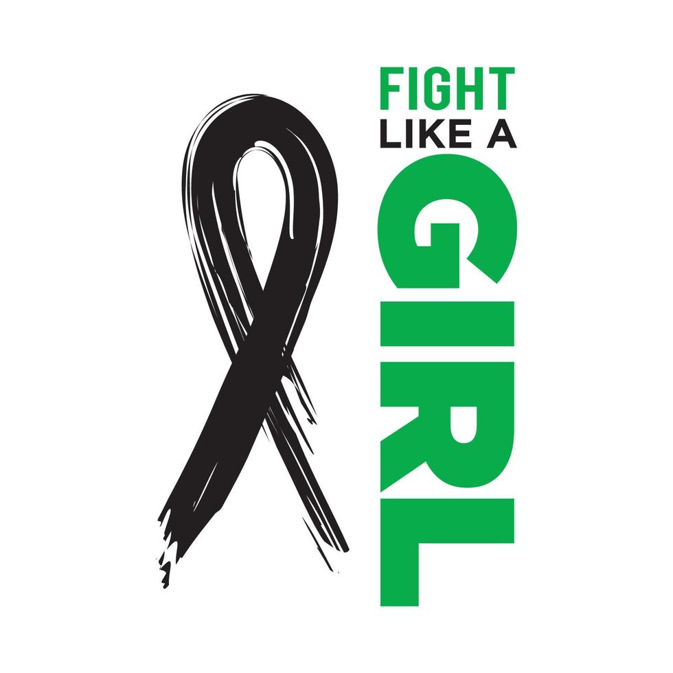 Cerebral Palsy Awareness, Green Ribbon vector