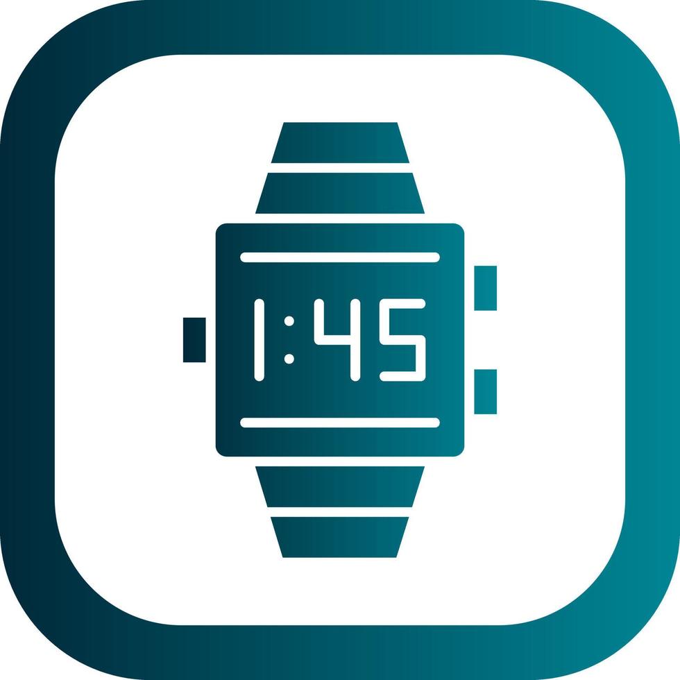 diseño de icono de vector de reloj inteligente