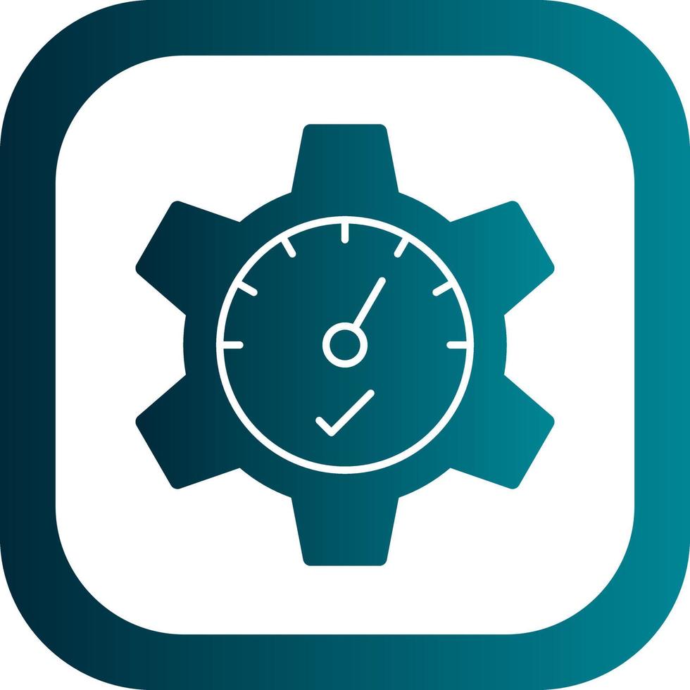 Constant Development Pace Vector Icon Design