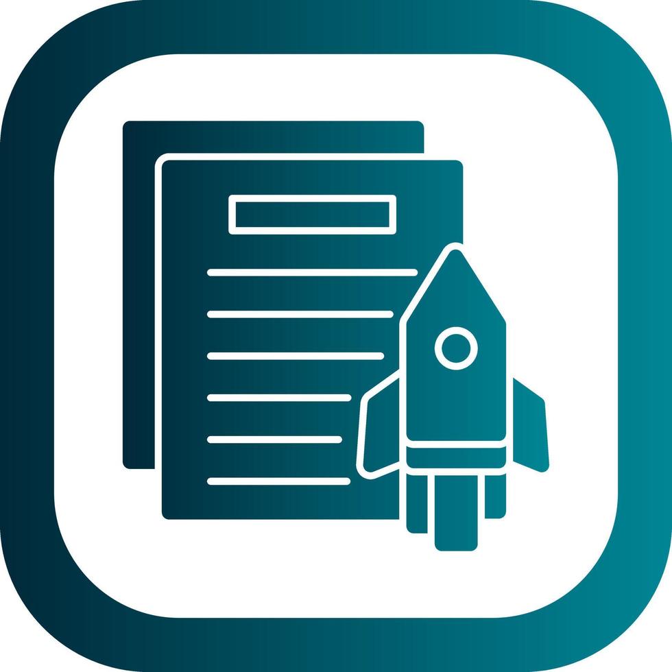 Project Start Vector Icon Design