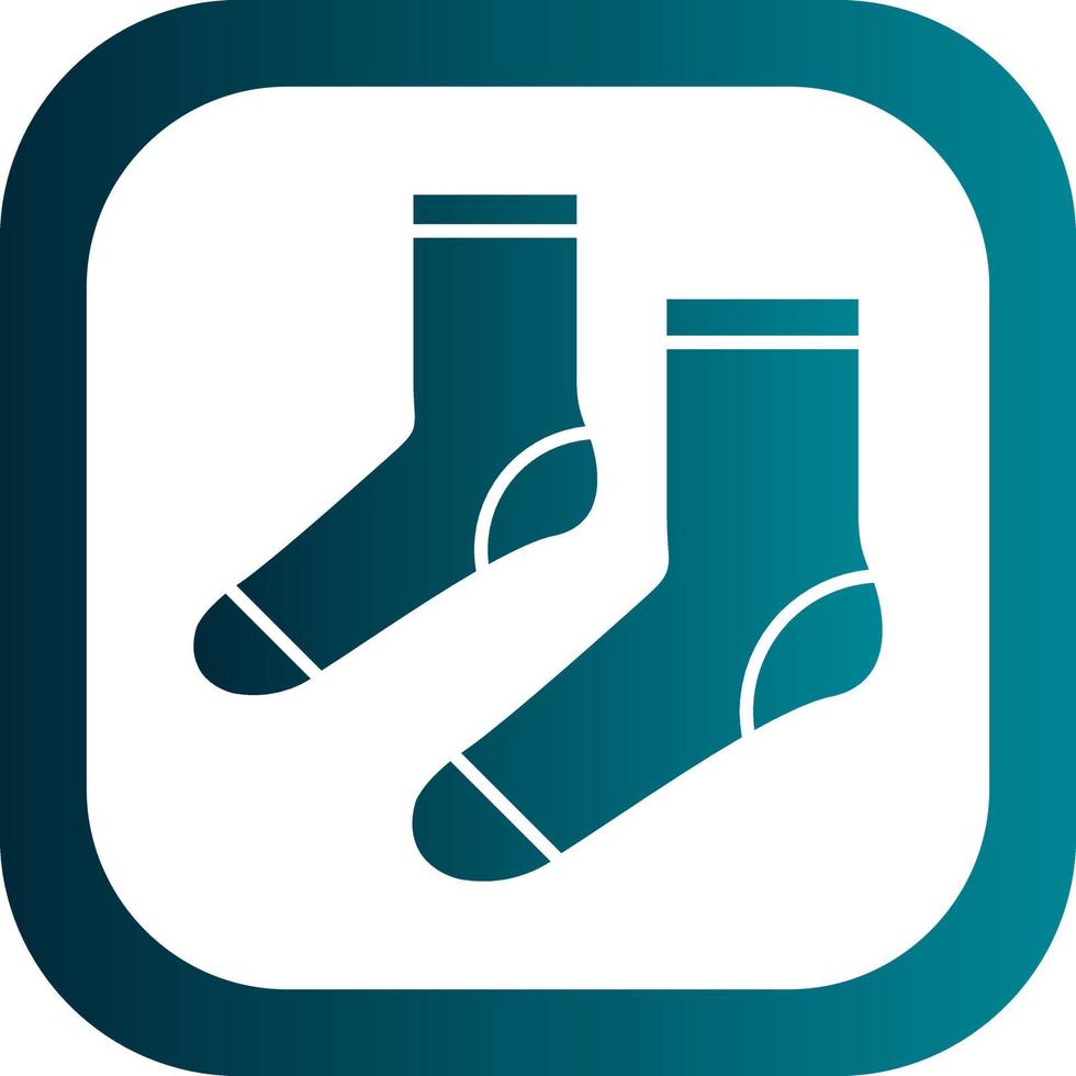 Socks Vector Icon Design