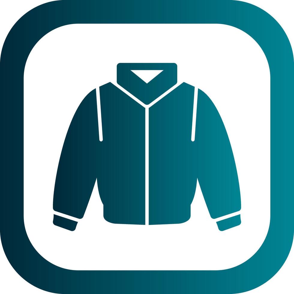 diseño de icono de vector de chaqueta varsity