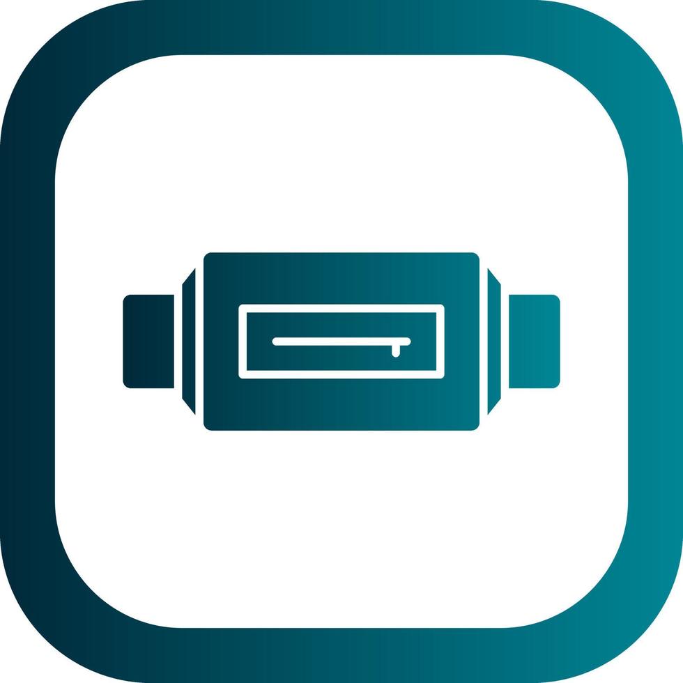 Waist Bag Vector Icon Design