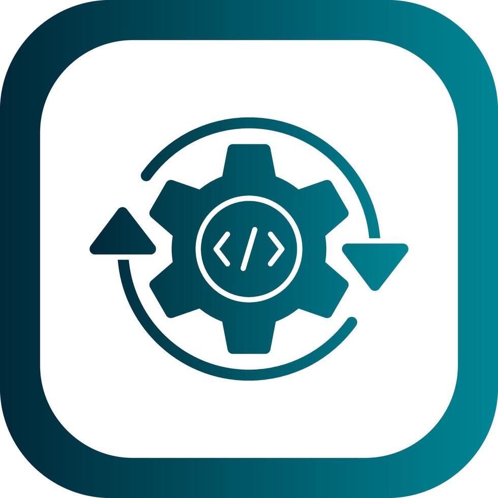 Continuous Integration Vector Icon Design