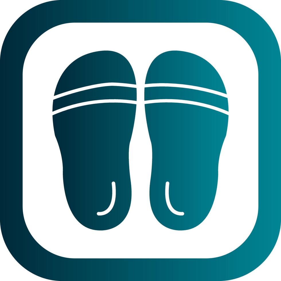 Slipper Vector Icon Design