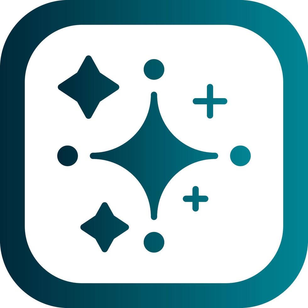 Sparkles Vector Icon Design