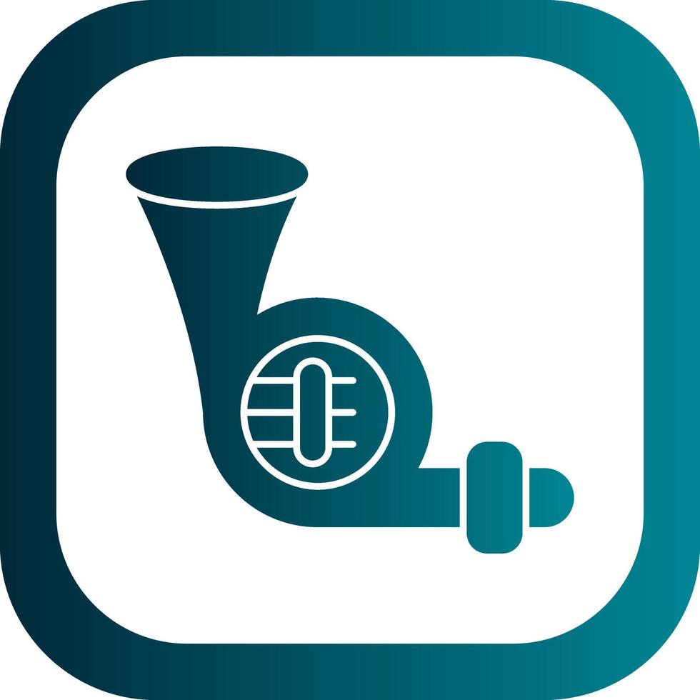 Horn Vector Icon Design