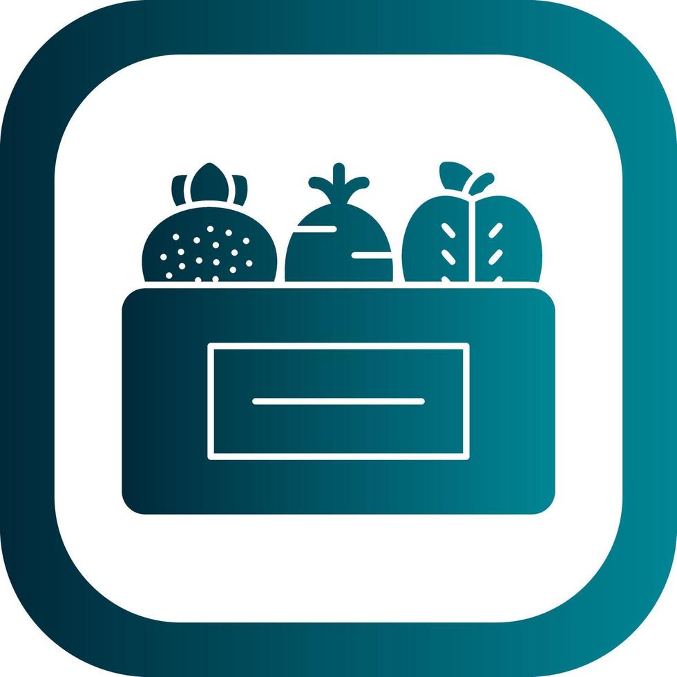 Healthy Food Vector Icon Design