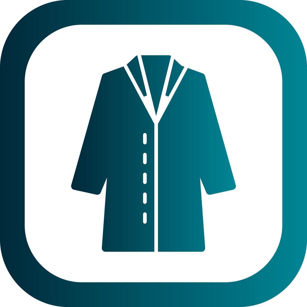 Lab Coat Vector Icon Design
