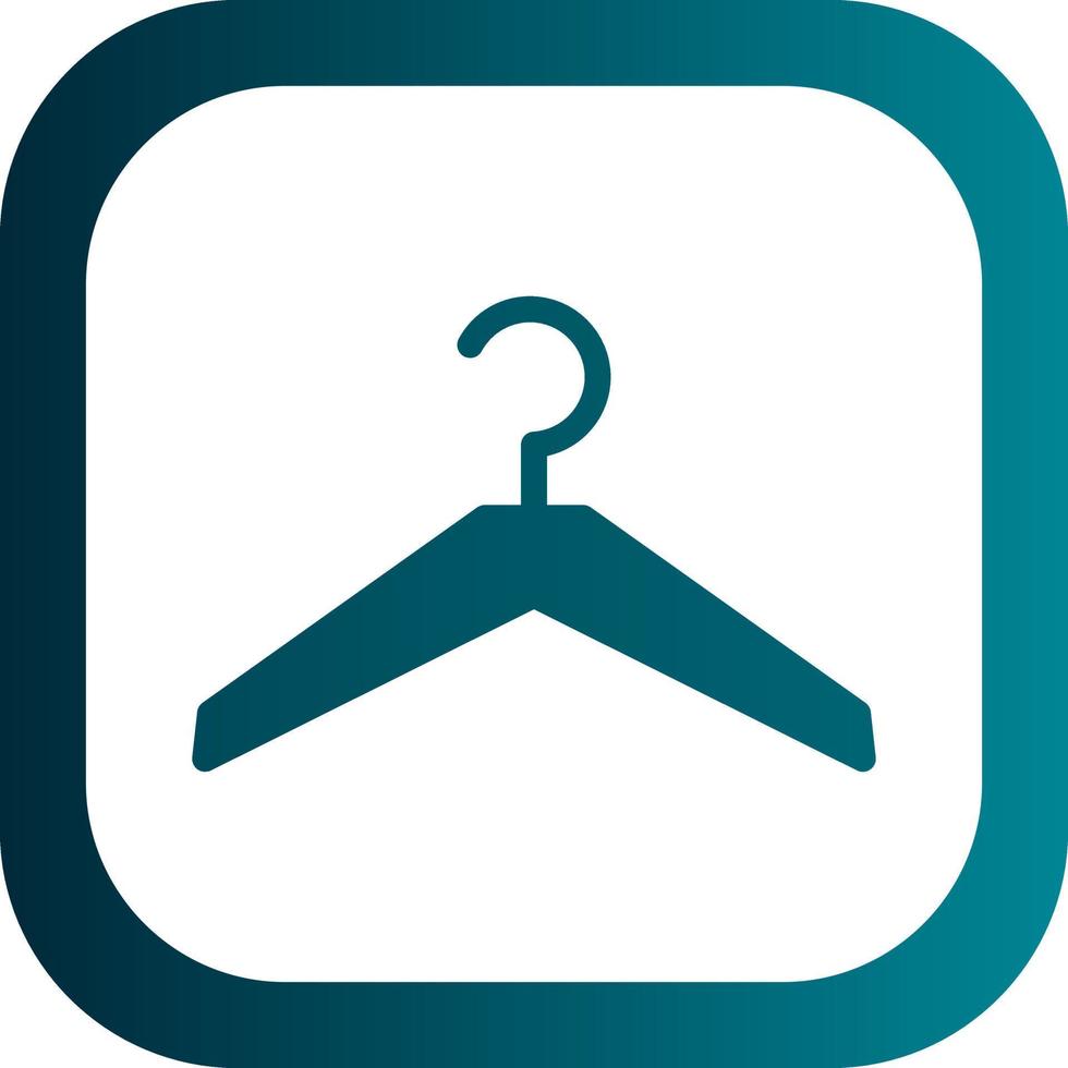 Clothes Hanger Vector Icon Design